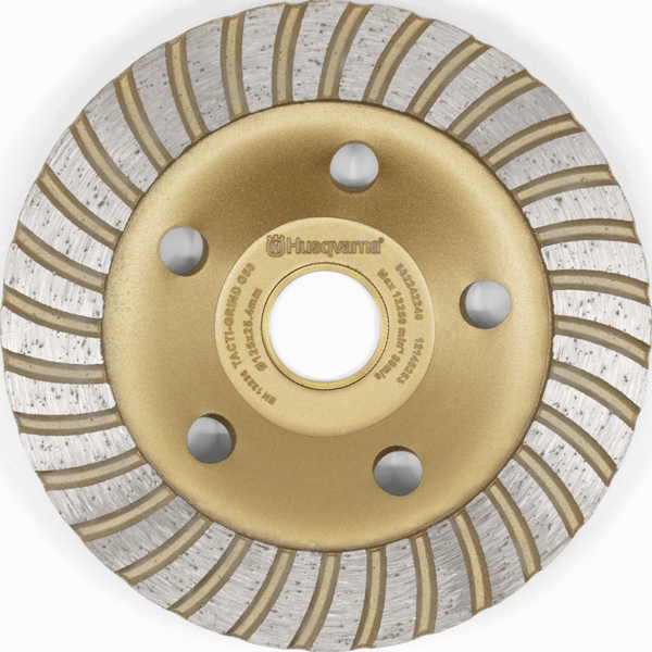 Copa Diamantada Husqvarna Turbo 4"1/2 TACTI-GRIND G45