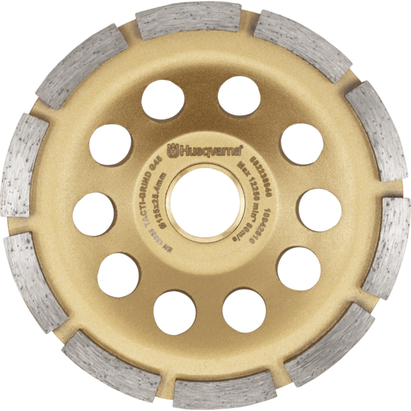 Copa Diamantada Husqvarna Doble 7" TACTI-GRIND G65 