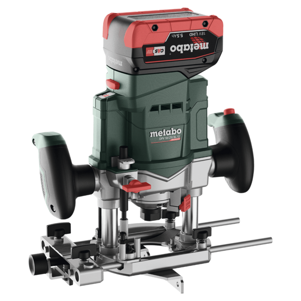 Set fresadora Metabo a batería 18V OFV18 LTX BL12