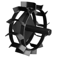 Kit de ruedas metálicas Husqvarna para tracción de Motocultivador TF 338
