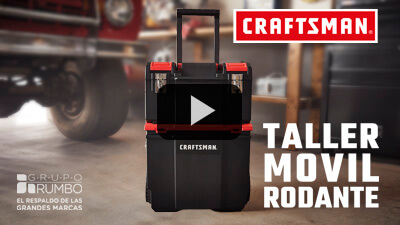 Craftsman presenta el Taller Móvil Rodante 3 en 1