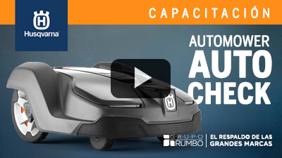 Pruebas con Autocheck, software exclusivo de Automower, el robot cortacésped de Husqvarna #Automower