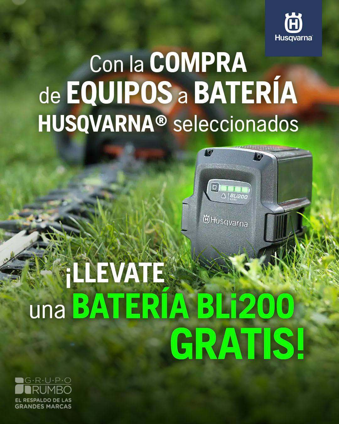 Promo Husqvarna Batería