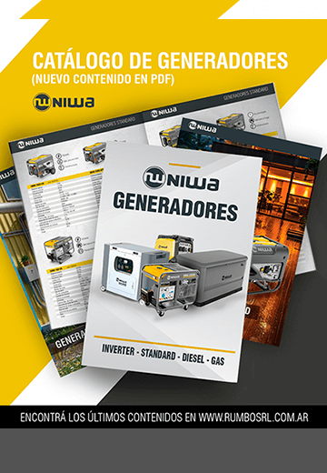 Nuevo catálogo de Generadores Niwa en PDF