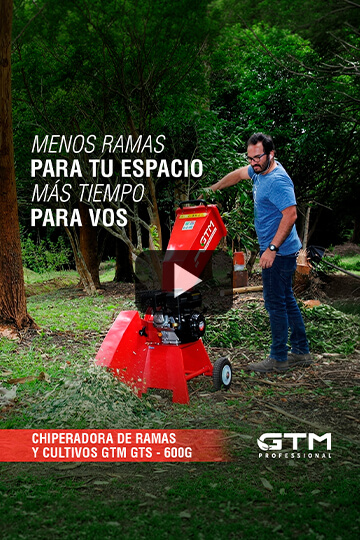 GTM GTS 600G - Chipeadora de ramas y cultivos