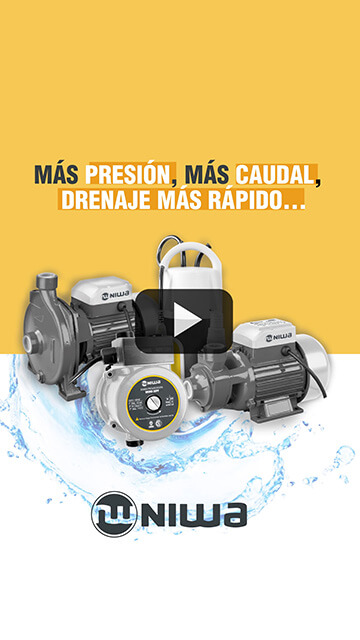 Electrobombas Niwa, soluciones para cada situación